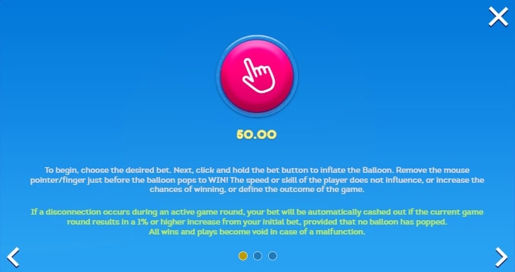 Balloon button